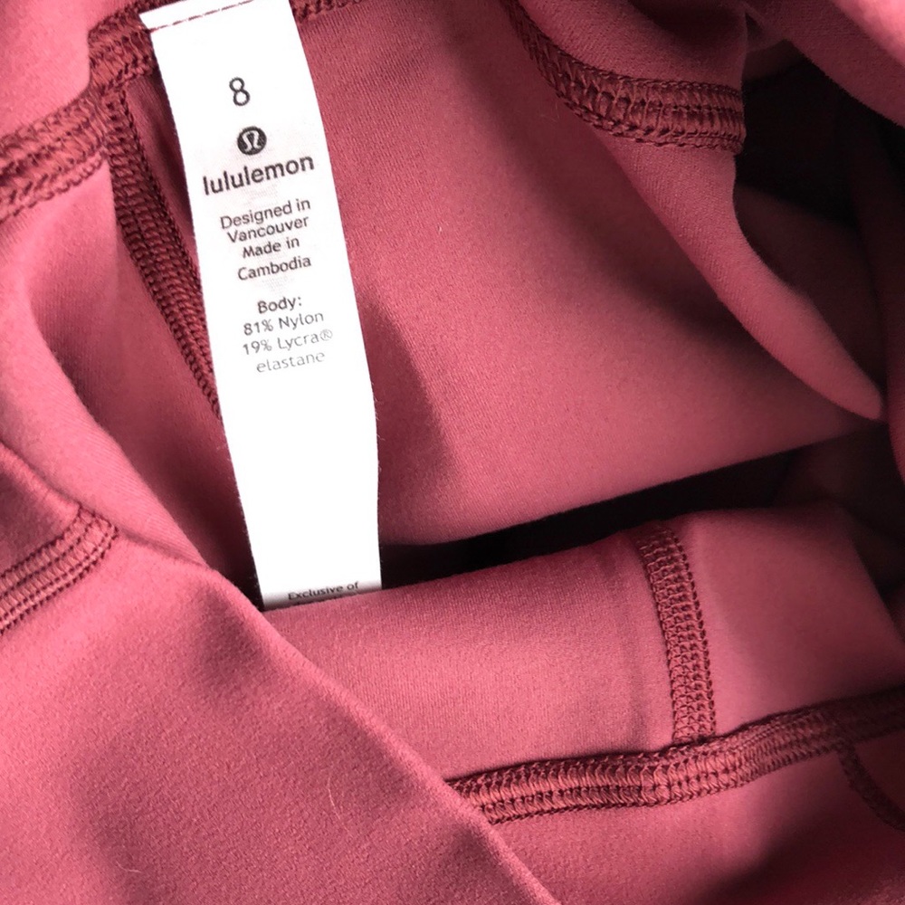 JUST IN✔️NWT🍋LULULEMON HIGH RISE ALIGN CROP - Picture 6 of 7